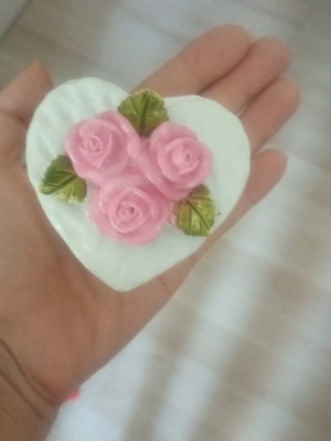 Small ceramic jewelry box