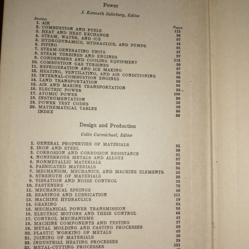 Kent's Mechanical Engineers Handbook used, Greek language