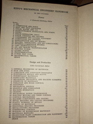 Kent's Mechanical Engineers Handbook used, Greek language