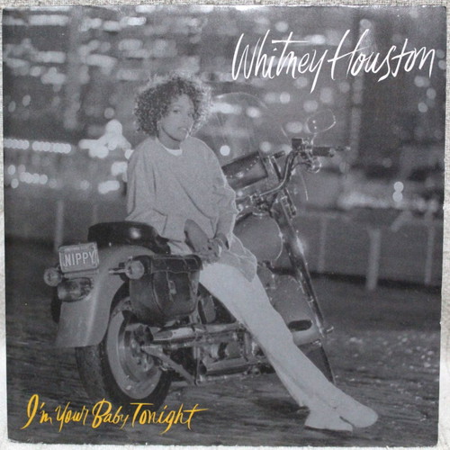 Whitney Houston I'm Your Baby Tonight 7" vinyl single used, pop