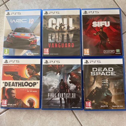 PS5 games pack of 6