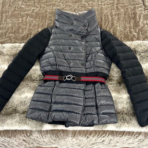 Duvetica jacket used with down, size 40, black and gray
