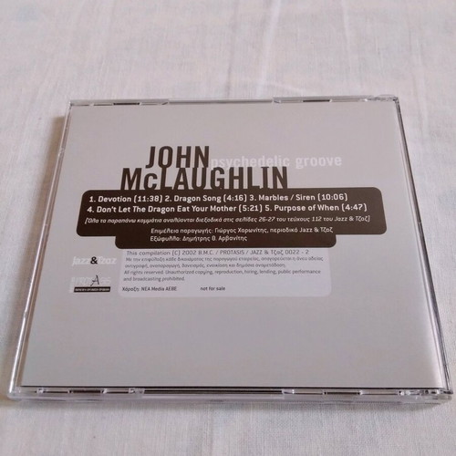 John McLaughlin CD like new