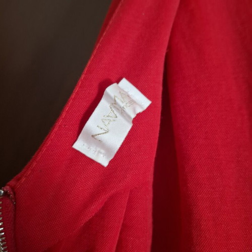 NAAMA Athens sleeveless jumpsuit like new, red, one size