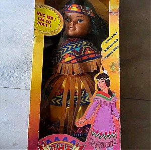 Vintage κούκλα Ινδιάνα