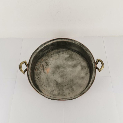 Copper oven tray used, 1930s vintage