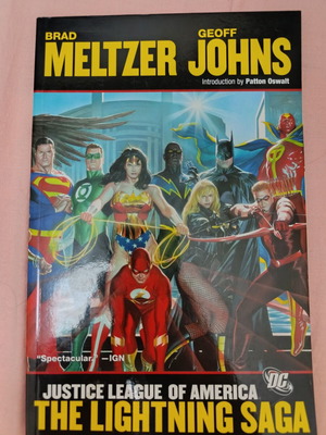 Justice League The Lightning Saga comic book like new