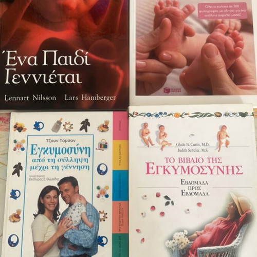 Books about Pregnancy and Babies like new, set of 4