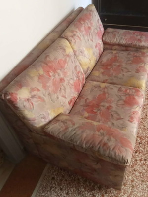 Σαλόνι σετ σαν καινούργιο, 3θέσιος, 2θέσιος και πολυθρόνα