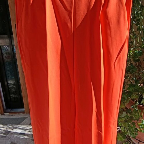 Suit set unused, orange, size S/M, made in Italy