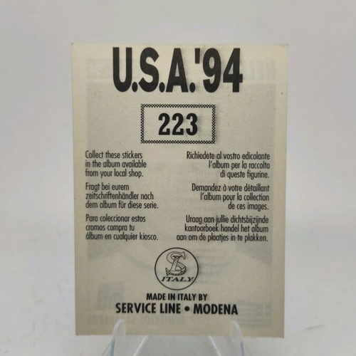 D. Saravakos World Cup 94' sticker used, Modena