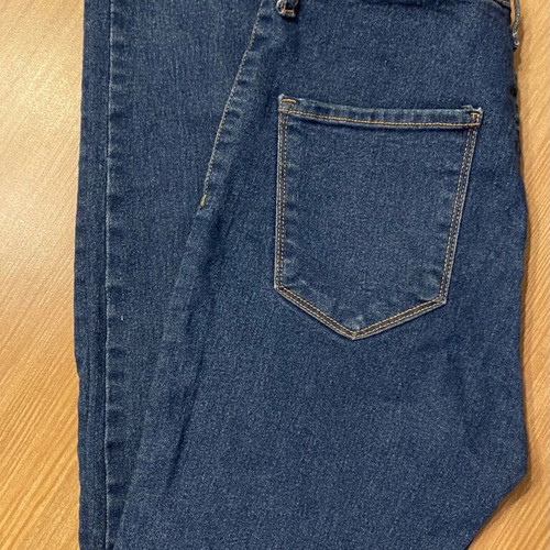 Bershka skinny high-waist jeans size M blue new
