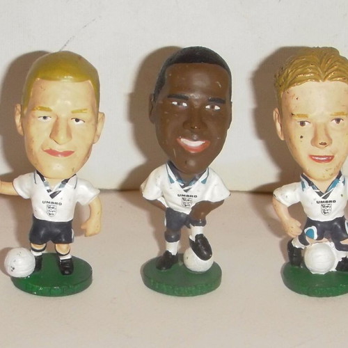 Corinthians figures with England national team players used, pack of 3