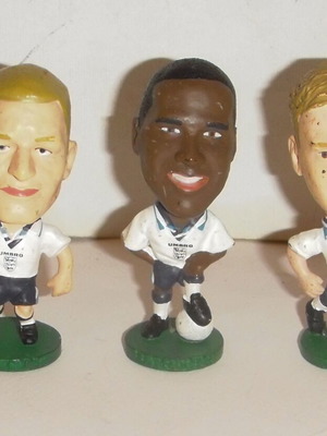 Corinthians figures with England national team players used, pack of 3