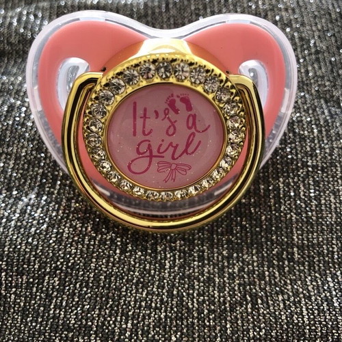 Pacifier with rhinestones new