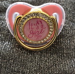 Pacifier with rhinestones new