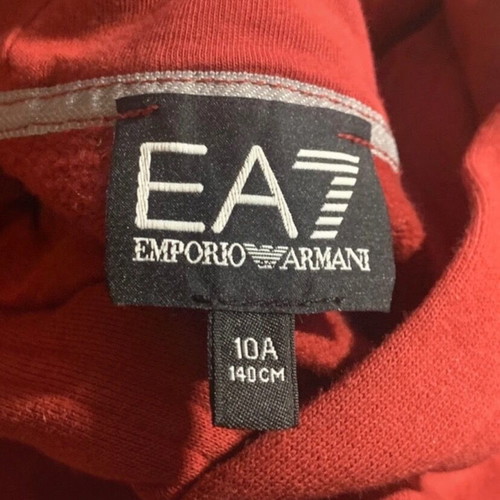 Emporio Armani hoodie new, red, size 140 cm for 10 years old