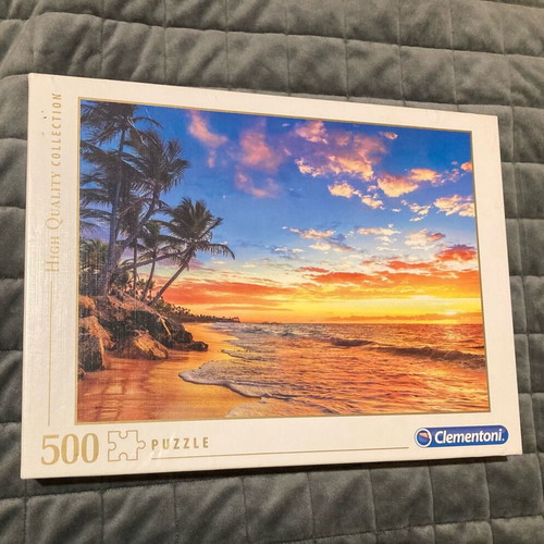 Puzzle Clementoni 500 pieces like new, unused