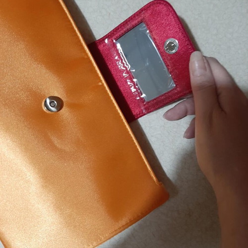 Yves Saint Laurent clutch bag new, vintage, orange