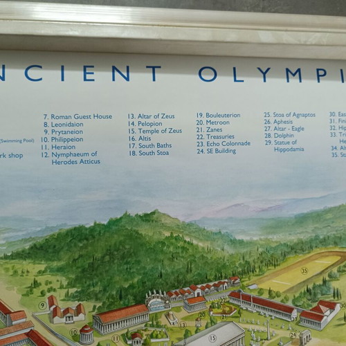 Official Poster 2004 Olympic Games new, in case
