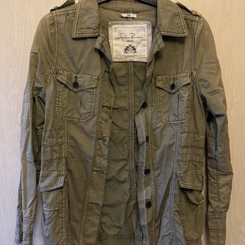 Khaki jacket Sakis Rouvas collection used