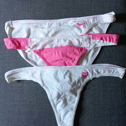 Victoria's Secret women's lingerie set XS 3 pieces 100% cotton new