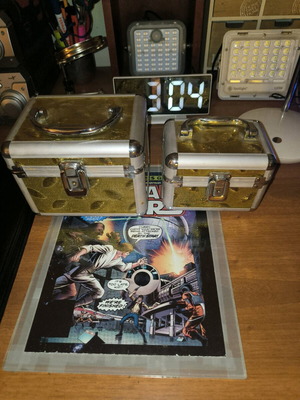 Storage boxes set of 2 like new, for jewelry or anything