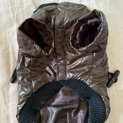Waterproof dog jacket used, size XS