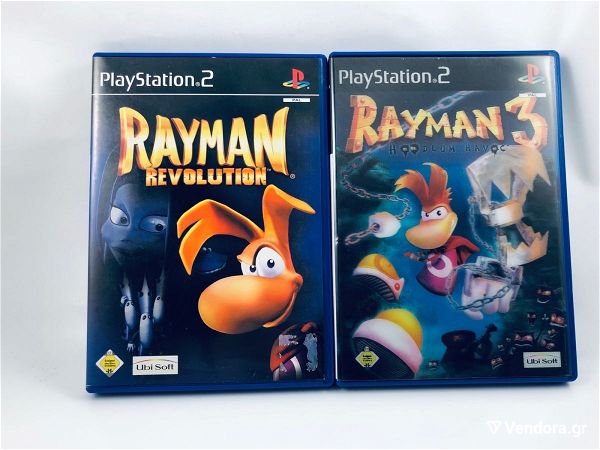  Rayman set PS2 PlayStation 2