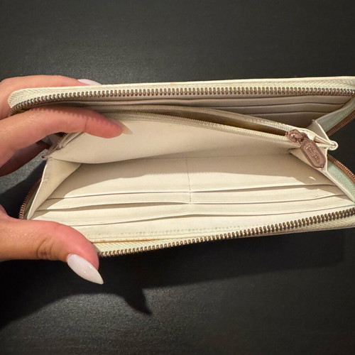 White leather wallet Folli Follie used