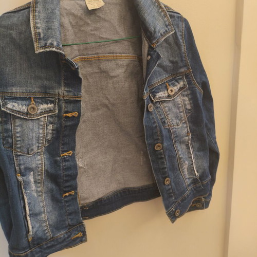 Zara denim jacket and cardigan set used, sizes 11-12 and 13-14