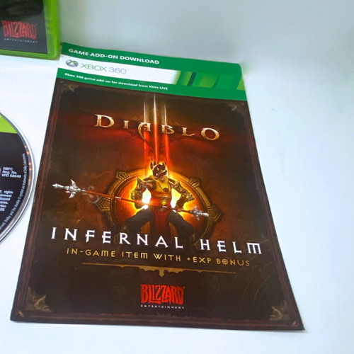 Diablo 3 Xbox 360 game used, complete in box