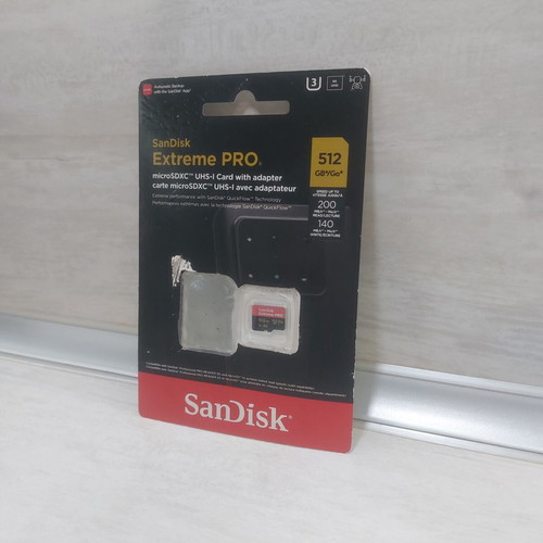 SanDisk Extreme PRO 512GB microSDXC memory card