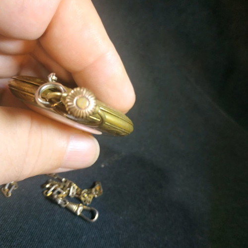 Pocket watch used, engraved, SCRILD Freres & Co Eterna