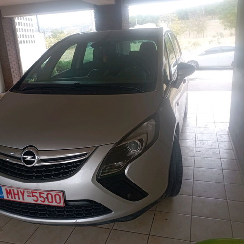 Opel Zafira Tourer 1.6 Turbo CNG used, 2012, manual, silver