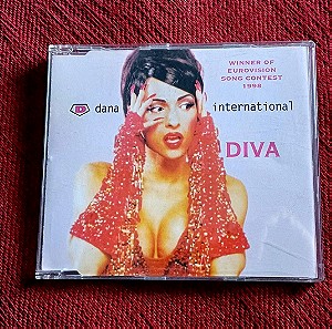 DANA INTERNATIONAL - DIVA CD SINGLE - EUROVISION WINNER 1998