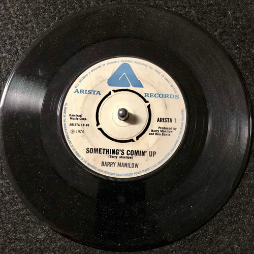 Barry Manilow Mandy vinyl 7" used, 45 RPM single