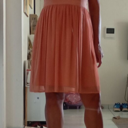 Fracomina women's dress size L, apricot color
