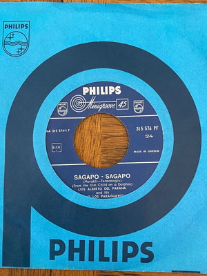 Luis Alberto Del Parana Sagapo Sagapo 45 used vinyl