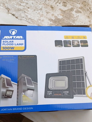 JORTAN 100W Solar Flood Lamp καινούργιο