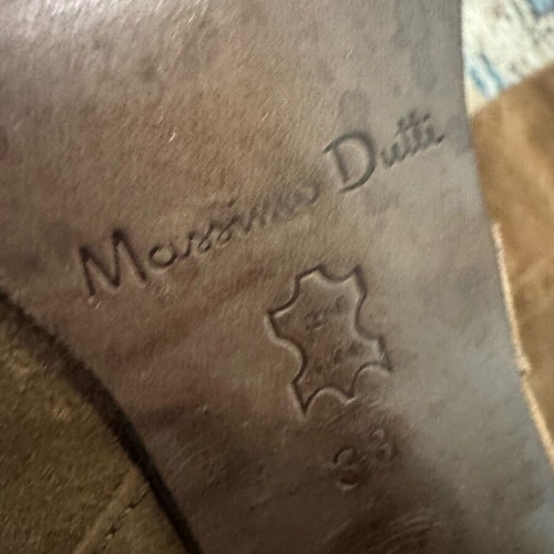 Massimo Dutti brown boots size 38 like new