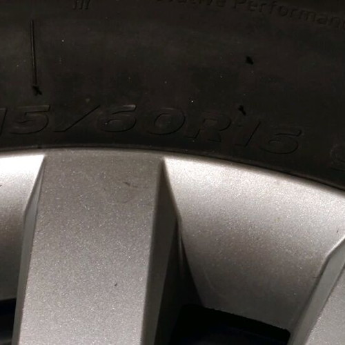 Hankook Winter i*cept RS3 215/60 R16 tires set of 4 new with rim
