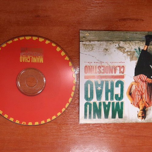 Manu Chao CD like new, contains 2 songs