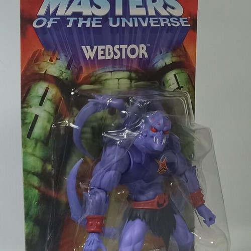 Webstor Action Figure Mattel MOTU Origins 200X Cartoon Collection new