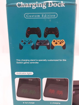 Switch controller charging dock new
