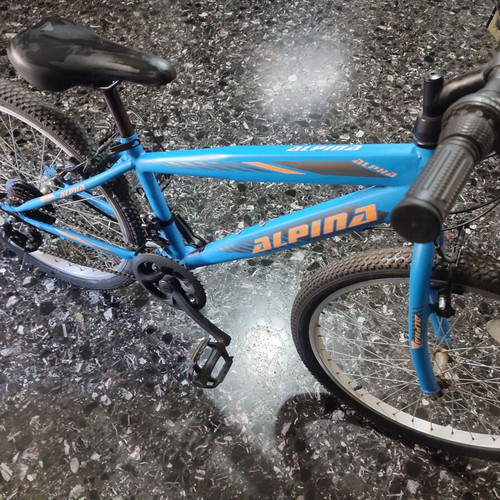 All-Mountain Alpina 2024 mountain bike like new, 24 inch, blue