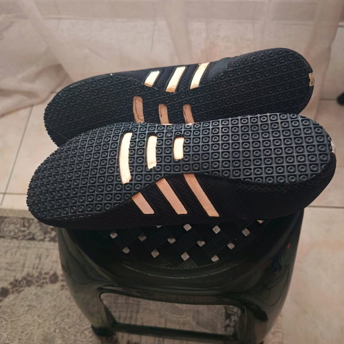 Adidas swimming shoes used, size 41, black