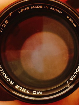 Minolta tele MD 135mm f2.8 μεταχειρισμένος φακός με απίστευτο bokeh