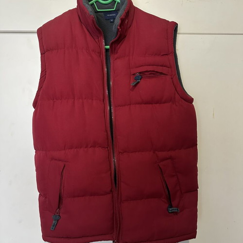 Tex Basic sleeveless puffer vest red size M like new