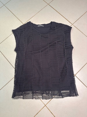 Zara blouse small, like new, grey